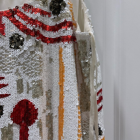 French Connection Adanya Sequin Shine Dress NWT 4 - Picture 8 of 12